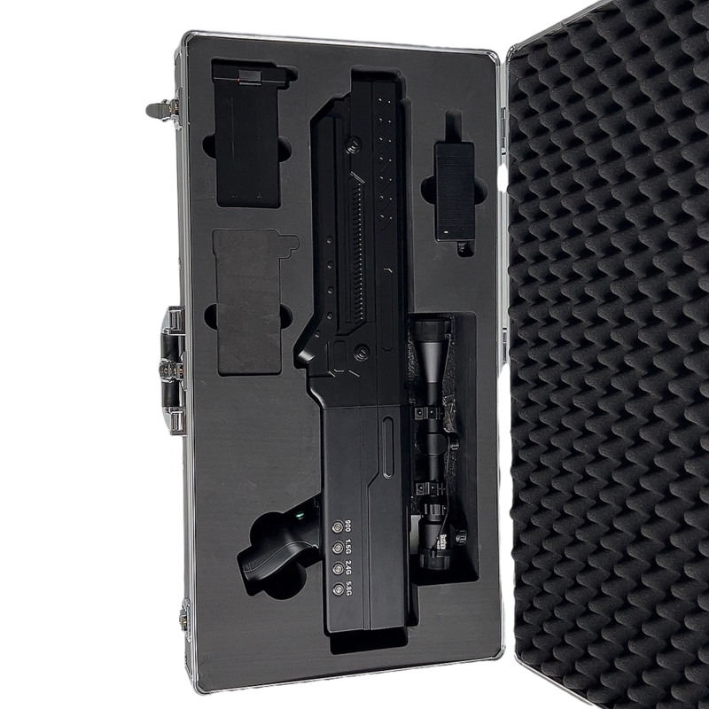  揭阳手持便携式枪型低空防御反制四通道B型